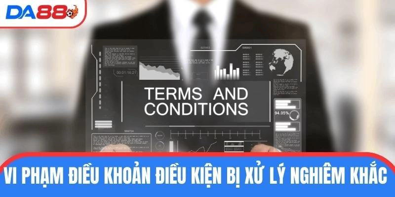 Vi phạm điều khoản điều kiện bị xử lý nghiêm khắc 