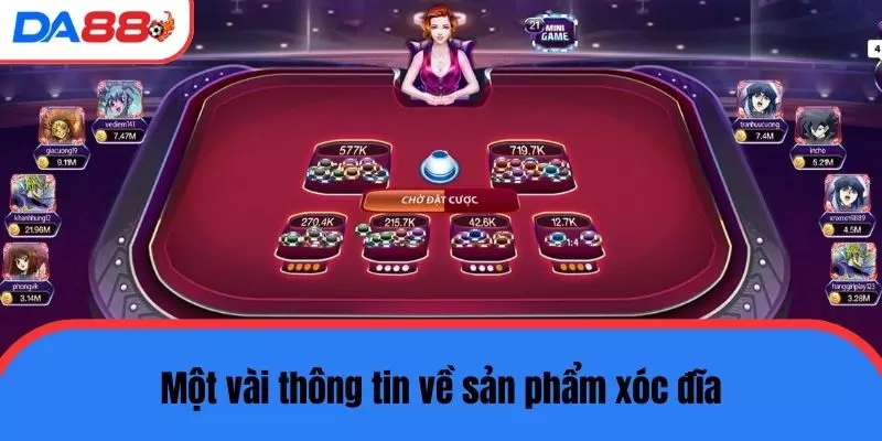 Một vài thông tin về sản phẩm xóc đĩa